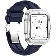 Swiss Military ALPS 2 Smartwatch Silver With Blue Silicon Strap