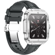 Swiss Military ALPS 2 Smartwatch Silver With Grey Silicon Strap