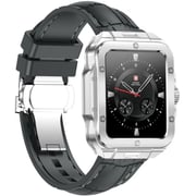 Swiss Military ALPS 2 Smartwatch Silver With Grey Silicon Strap