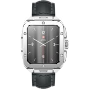 Swiss Military ALPS 2 Smartwatch Silver With Grey Silicon Strap