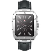 Swiss Military ALPS 2 Smartwatch Silver With Grey Silicon Strap