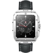 Swiss Military ALPS 2 Smartwatch Silver With Grey Silicon Strap