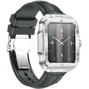 Swiss Military ALPS 2 Smartwatch Silver With Grey Silicon Strap