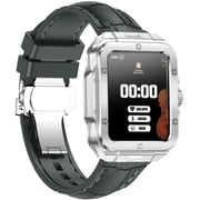 Swiss Military ALPS 2 Smartwatch Silver With Grey Silicon Strap