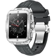 Swiss Military ALPS 2 Smartwatch Silver With Grey Silicon Strap