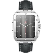 Swiss Military ALPS 2 Smartwatch Silver With Grey Silicon Strap