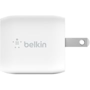 Belkin Dual USB-C GaN Wall Charger With PPS 45 Watts White
