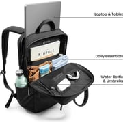 Tomtoc Navigator Laptop Backpack Black 15.6Inch Laptops