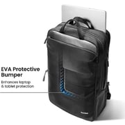 Tomtoc Navigator Laptop Backpack Black 15.6Inch Laptops