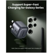 Ugreen Nexode GaN 2 Ports Wall Charger 45 Watts Space Grey