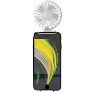Gamsung Mini Handeld Electric Fan With Mobile Holder White