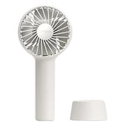 Lumena Rechargeable Handheld Fan FAN-C2-WH
