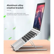 Maxguard Moda Series Adjustable Laptop Stand Silver
