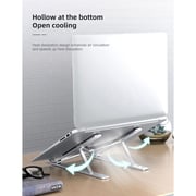 Maxguard Moda Series Adjustable Laptop Stand Silver