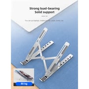 Maxguard Moda Series Adjustable Laptop Stand Silver