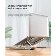 Maxguard Moda Series Adjustable Laptop Stand Silver