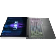 لينوفو Legion Slim 5 16IRH8 لابتوب جامينج (2023) - الجيل 13/ انتل كور i7-13700H / 16 بوصة WQXGA / 512 جيجا SSD / 16 جيجا رام / 6 جيجا نفيديا جيفورس RTX 4050 جرافيكس/ ويندوز 11/ لوحة مفاتيح بالإنجليزية والعربية / رمادي عاصف/ إصدار الشرق الأوسط[82YA005RAX]