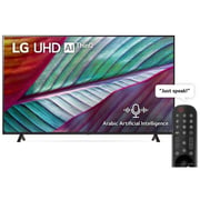 LG UHD 4K TV 55 inch UR78 series WebOS Smart AI ThinQ Magic Remote 3 side cinema HDR10 HLG AI Sound (5.1ch) 2 Pole stand 2023 – 55UR78006LL-AMAE