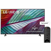 LG UHD 4K TV 75 inch UR78 series with Magic remote HDR WebOS Smart AI ThinQ HLG AI Sound (5.1ch) 2 Pole stand 2023 – 75UR78006LL-AMAE