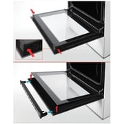 Baumatic Free Standing Electric Cooker With Multifunctional Oven PMECEE6ESS