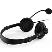 Genius HS-230U Wired On Ear Headset Black