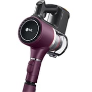 LG CordZero Stick Vacuum Cleaner with Powerful Suction, Wine – A9N-LITE