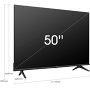 تلفزيون هايسنس الذكي 50A61K  4K UHD   DLEDشاشة ليد 50 بوصة (موديل 2023)