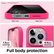 Elago Liquid Silicone Case Neon Hot Pink iPhone 13 Pro Max