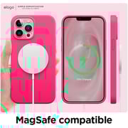 Elago Liquid Silicone Case Neon Hot Pink iPhone 13 Pro Max