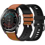 DCU 34157015 HV20 Elegance Smartwatch With Black/Brown Strap