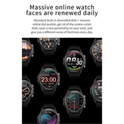 DCU 34157015 HV20 Elegance Smartwatch With Black/Brown Strap