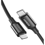 Ugreen USB Type-C To Lightning Data Sync Charging Cable 1m Black