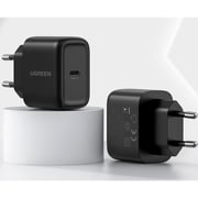 Ugreen USB-C Wall Charger PD 25 Watts With USB-C To USB-C Data Cable Black