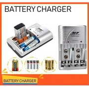 MP Quick Battery Charger Silver