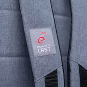 Etrain Laptop Backpack Grey 15.6Inch Laptops