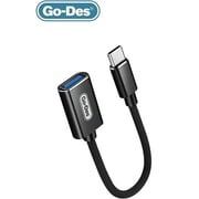 Go De USB-C OTG Cable Black