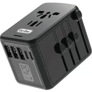 Go Des Universal Travel Adapter Black