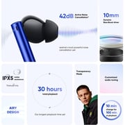 Realme Buds Air 3 RMA2105Blu Wireless Earbuds Nitro Blue