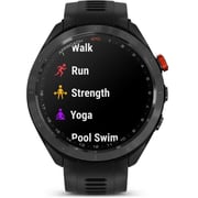 Garmin 010-02746-12 Approach S70 Smart Watch Black Bezel With Black Band Black