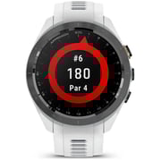 Garmin 010-02746-10 Approach S70 Smart Watch Black Bezel With White Band White