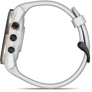 Garmin 010-02746-10 Approach S70 Smart Watch Black Bezel With White Band White