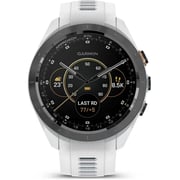 Garmin 010-02746-10 Approach S70 Smart Watch Black Bezel With White Band White