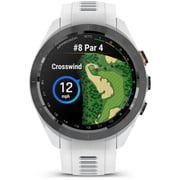 Garmin 010-02746-10 Approach S70 Smart Watch Black Bezel With White Band White