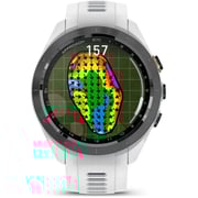 Garmin 010-02746-10 Approach S70 Smart Watch Black Bezel With White Band White