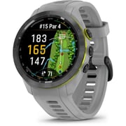 Garmin 010-02746-11 Approach S70 Smart Watch Black Bezel With Powder Grey Band Grey
