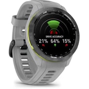 Garmin 010-02746-11 Approach S70 Smart Watch Black Bezel With Powder Grey Band Grey