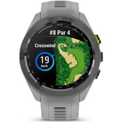 Garmin 010-02746-11 Approach S70 Smart Watch Black Bezel With Powder Grey Band Grey