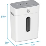 HP ONE SHRED 2809 Cross-Cut Paper Shredder