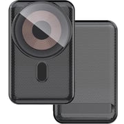 Aspor Wireless Charging Power Bank 10000mAh Black A326