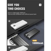 Aspor 4-in-1 Power Bank 10000mAh Black A300